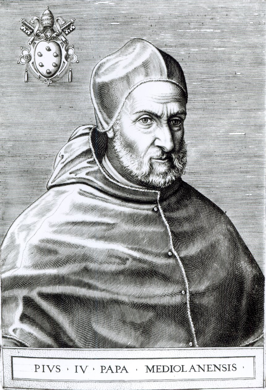 Ritratto di Papa Pio IV, 1559 da Italian School