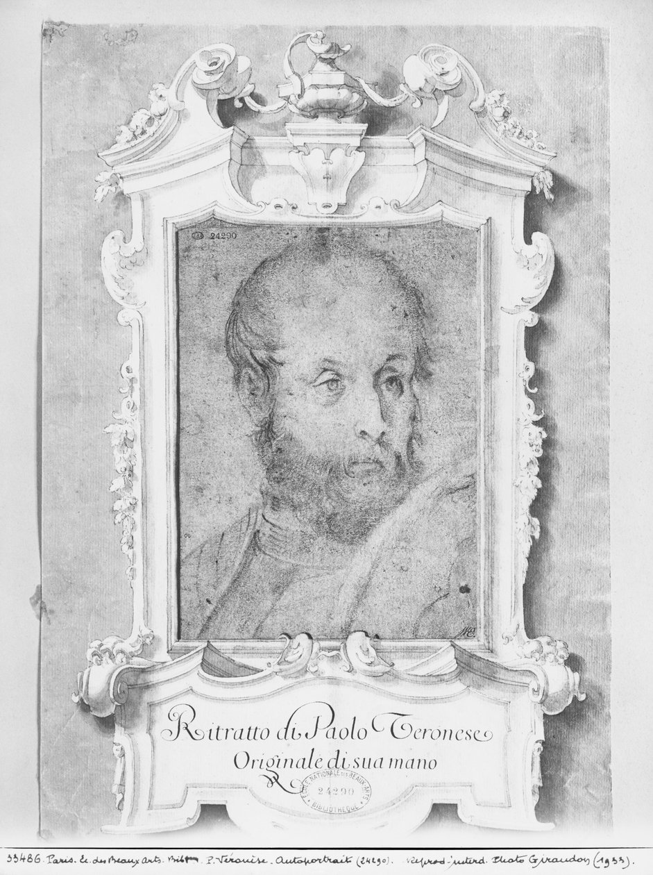 Ritratto di un uomo presunto essere Veronese (Paolo Caliari) da Italian School