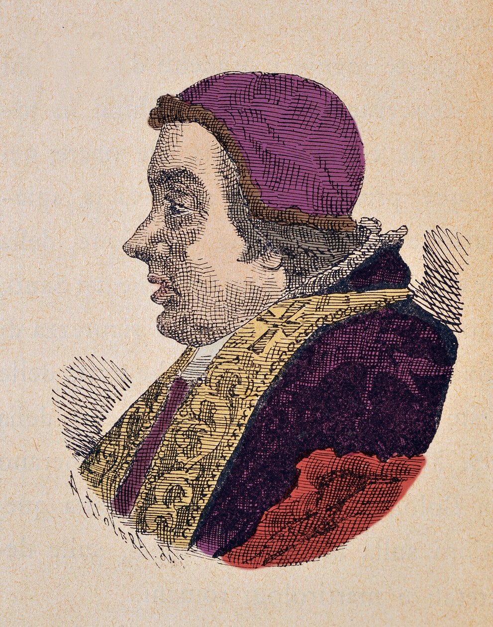 Ritratto del Papa Clemente XIII (Clemente o Clemens) (1758-1769), 1898 da Italian School