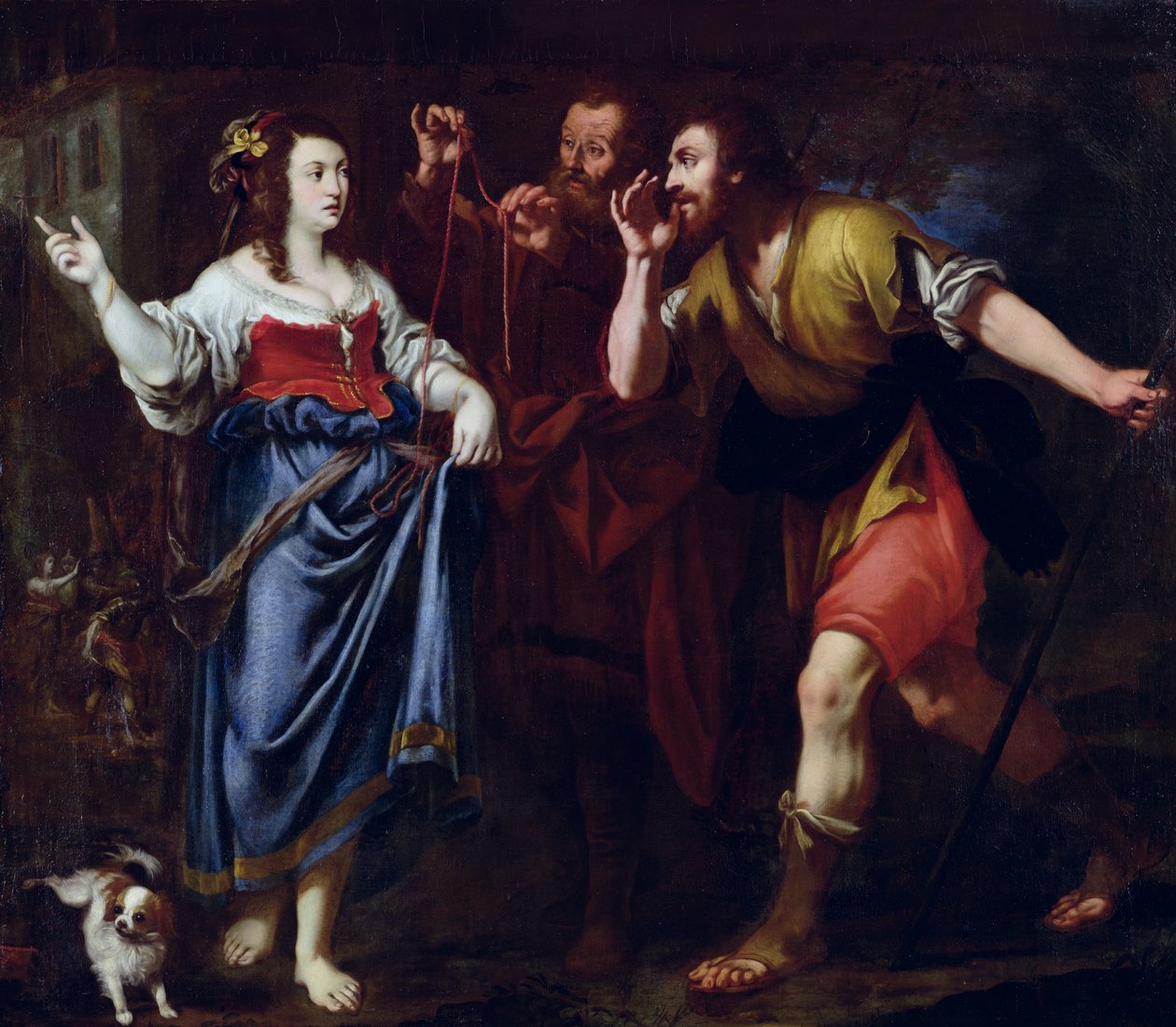 Raab e gli emissari di Giosuè da Italian School