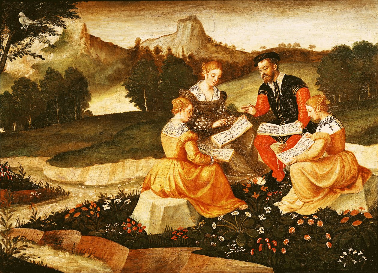 Il concerto rustico, la canzone da Italian School