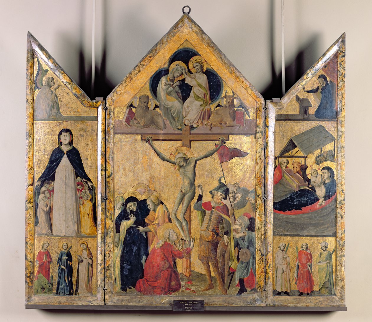 Trittico con scene della vita della Vergine, 1333 da Italian School
