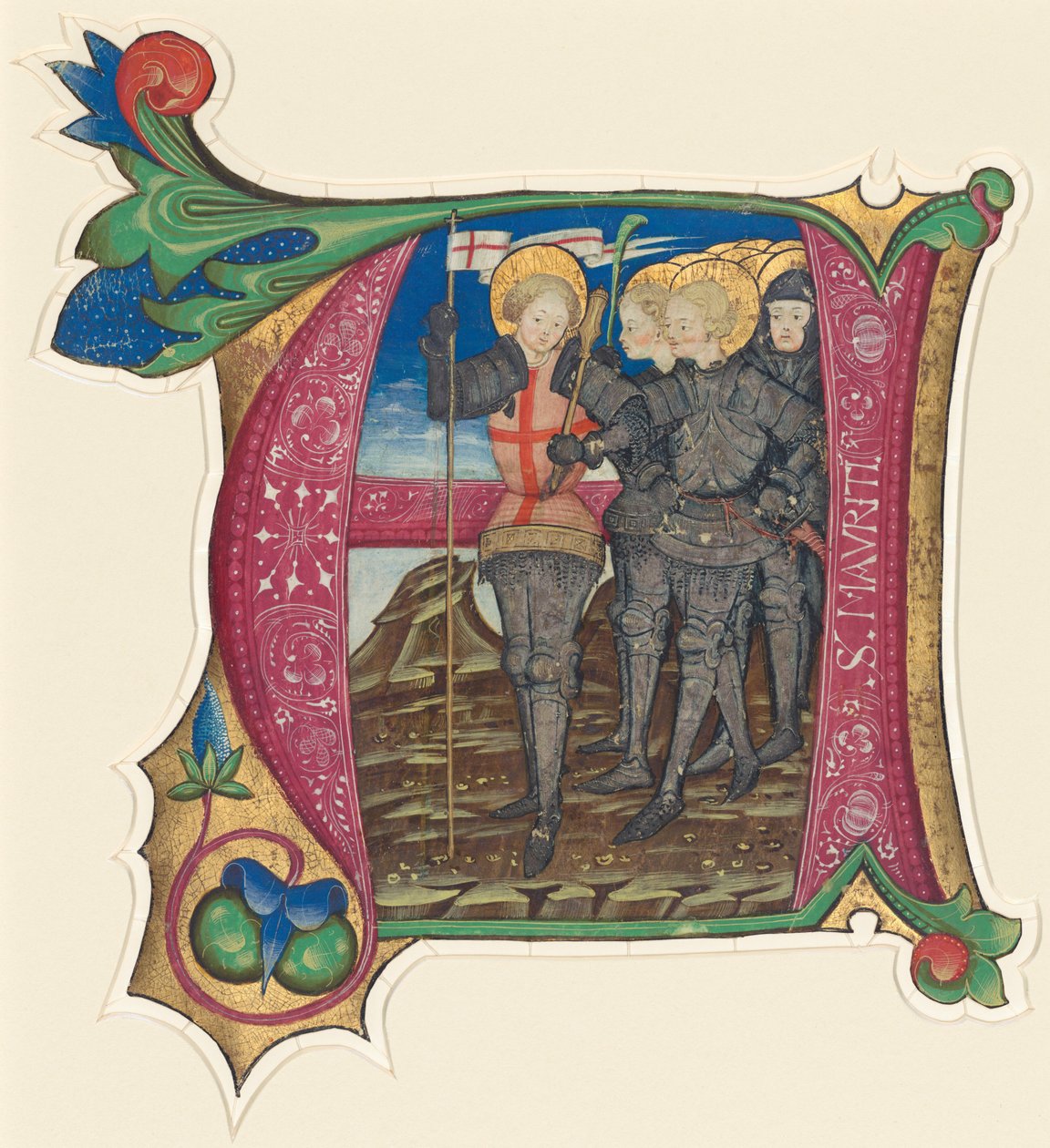 San Maurizio e la legione tebana da Italian 15th Century