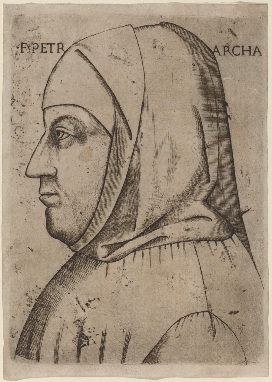 Ritratto di Petrarca da Italian 16th Century