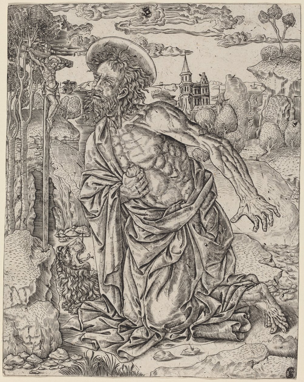 San Girolamo in penitenza da Italian 16th Century