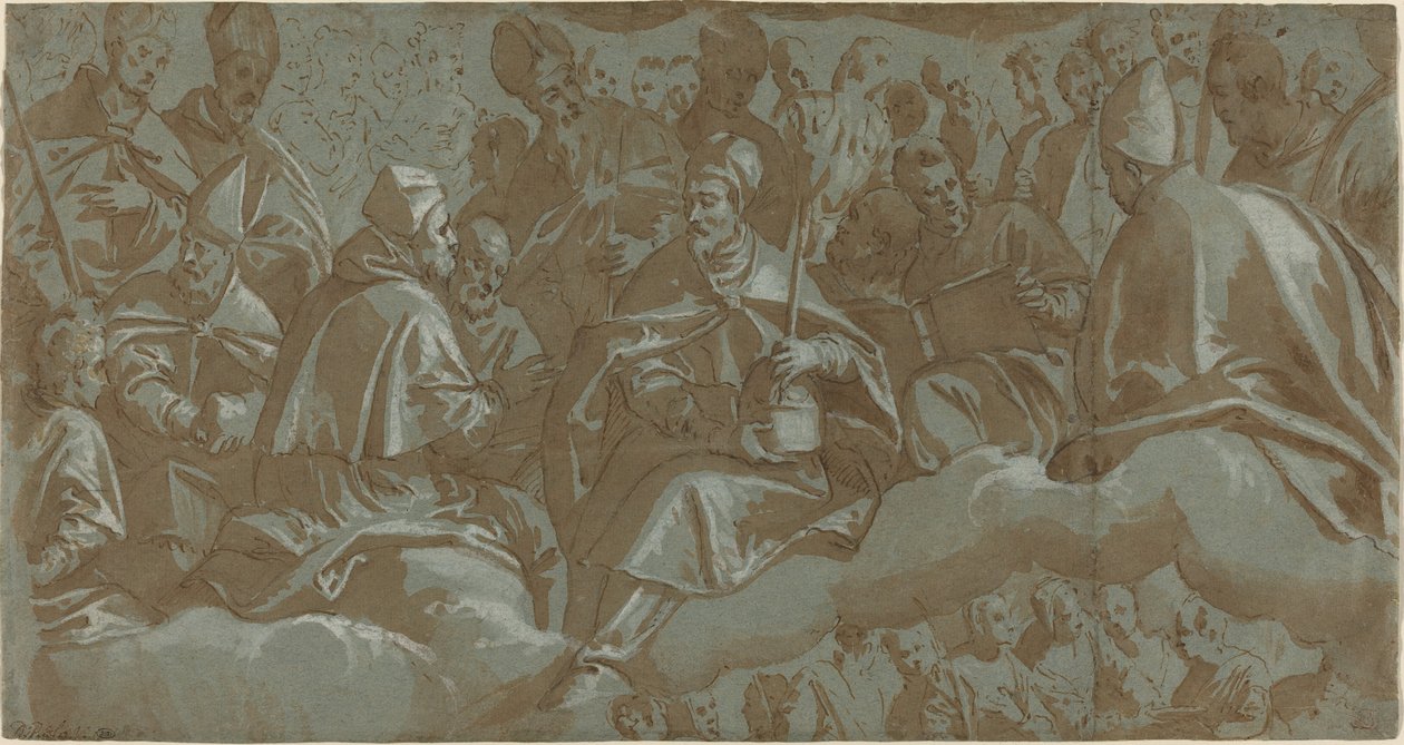 Santi sulle Nuvole da Italian 16th Century
