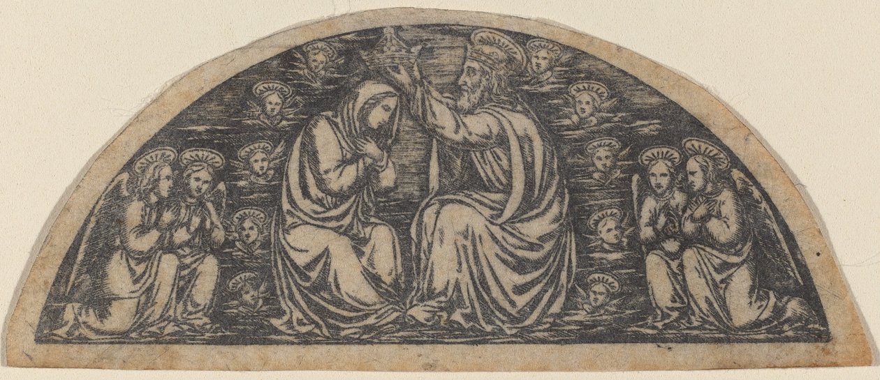 Incoronazione della Vergine da Italian 18th or 19th Century