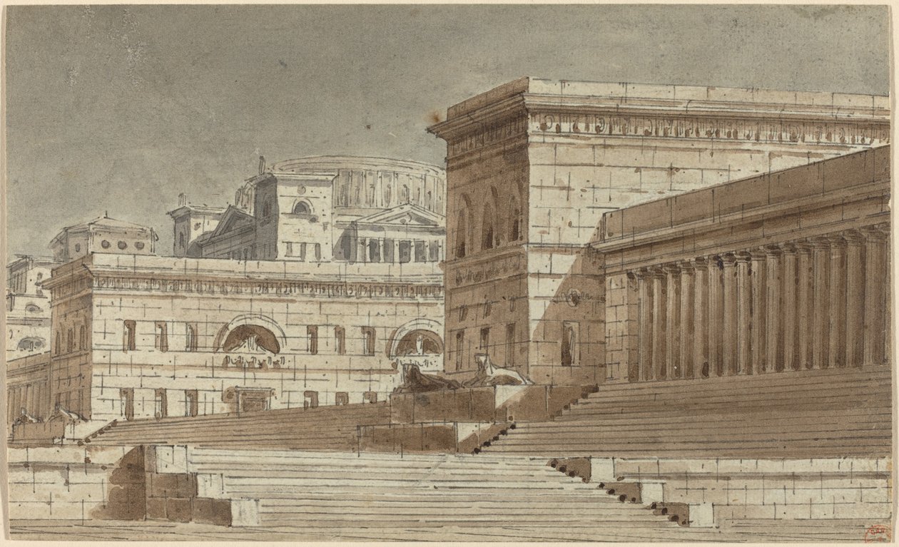 Progetto Scenico da Italian 19th Century