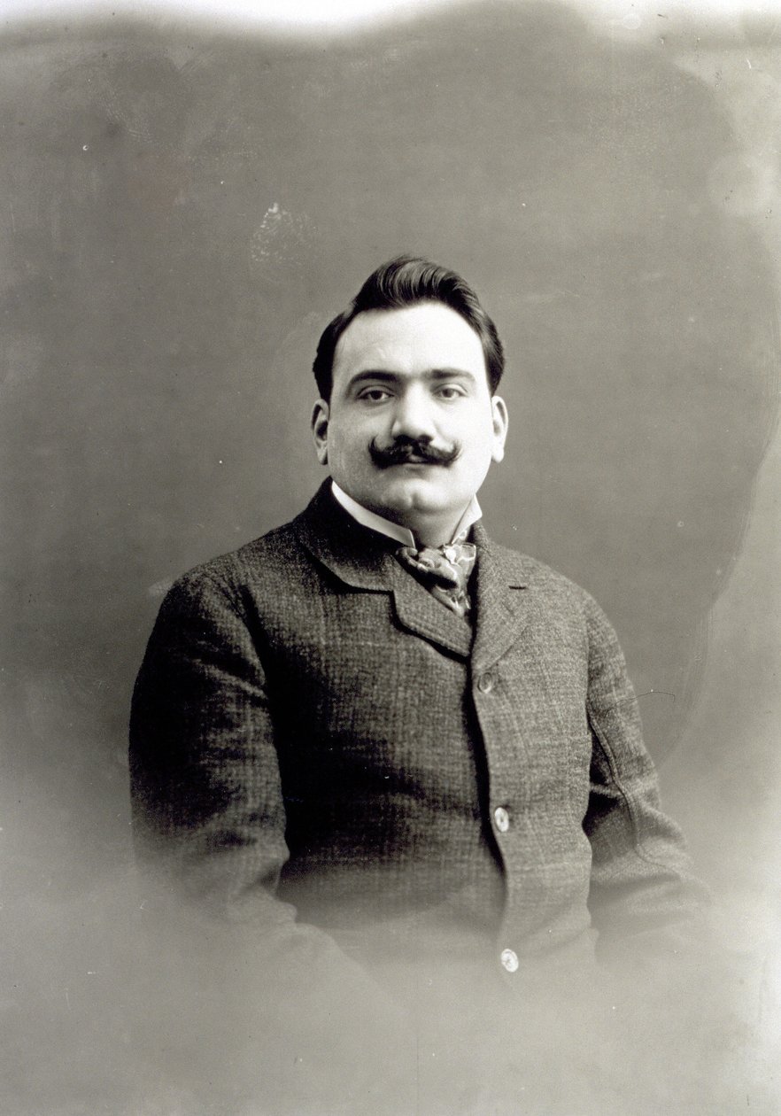 Ritratto di Enrico Caruso, c.1900 da Italian Photographer