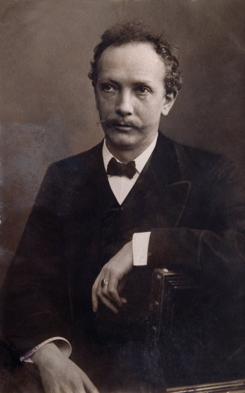 Ritratto del compositore tedesco Richard Strauss (1864-1949) da Italian Photographer