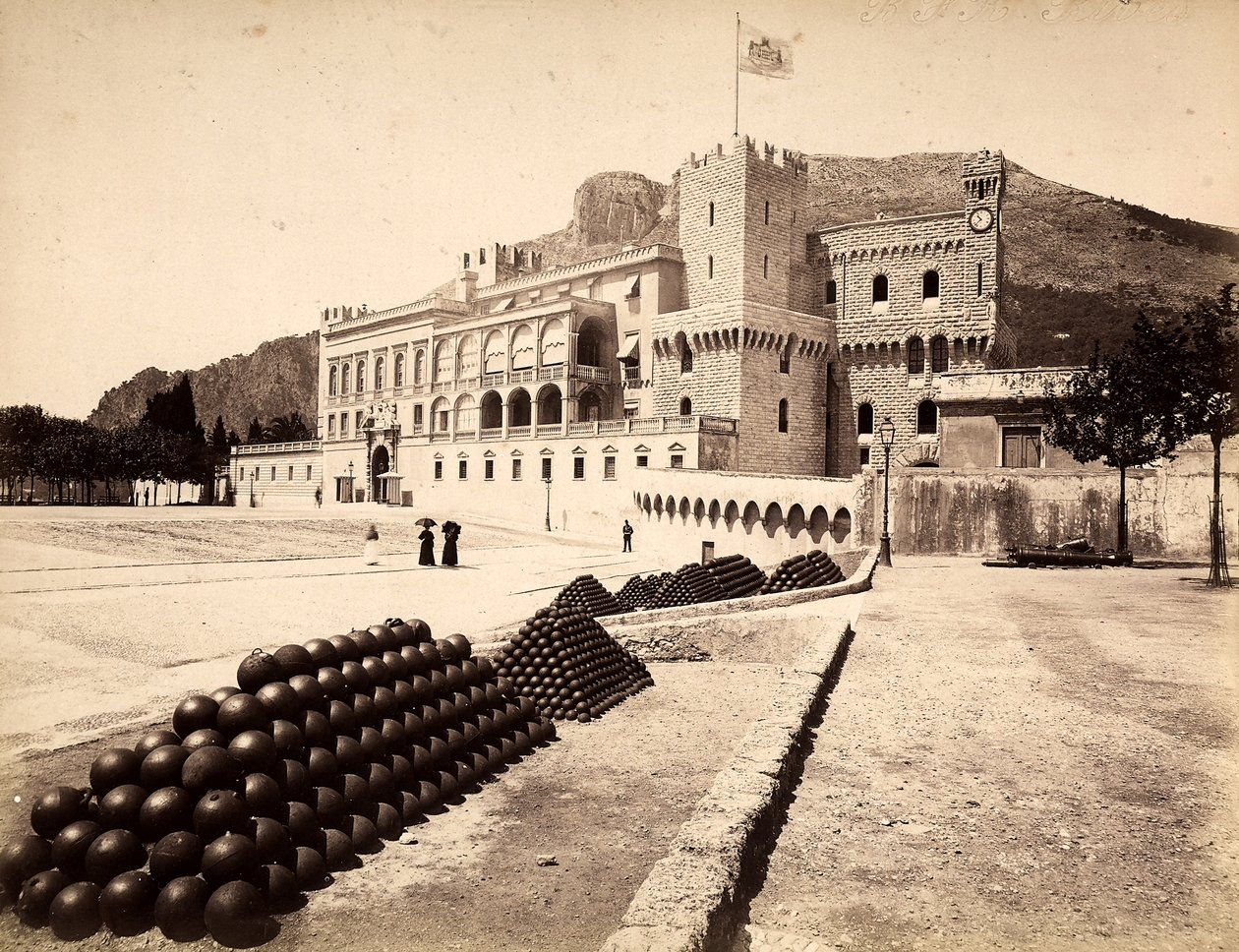 Il Palazzo del Principe a Montecarlo, nel Principato di Monaco da Italian Photographer