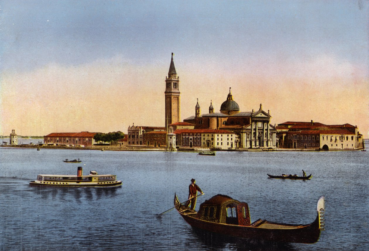 Venezia / Venice: Isola S Giorgio (coloured photo) da Italian Photographer