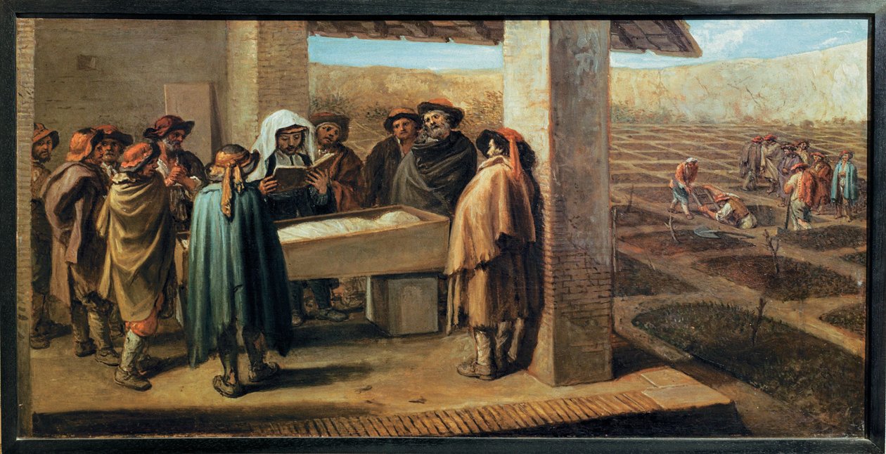 Un funerale ebraico da Italian School