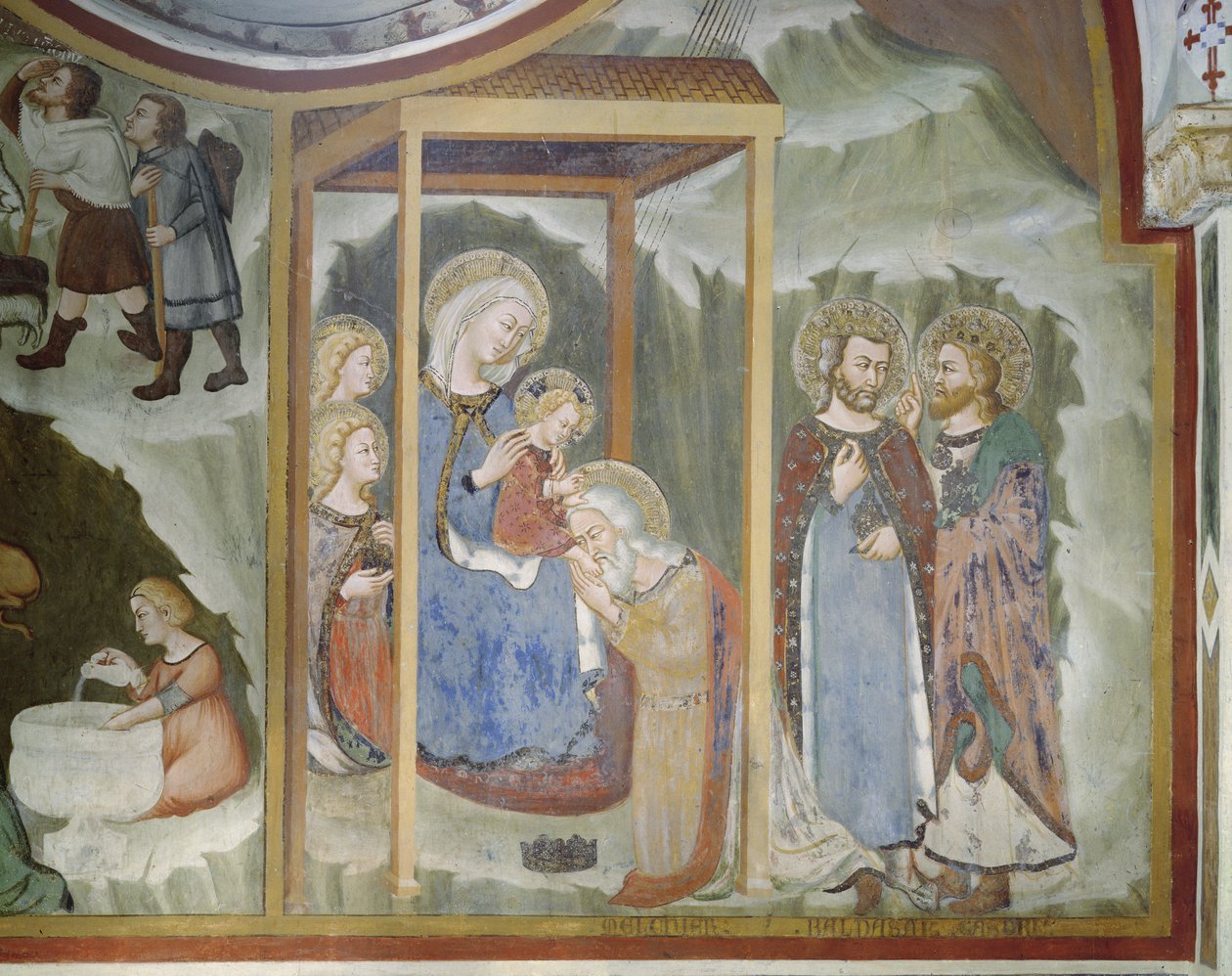 Adorazione dei Magi, Cappella della Madonna da Italian School