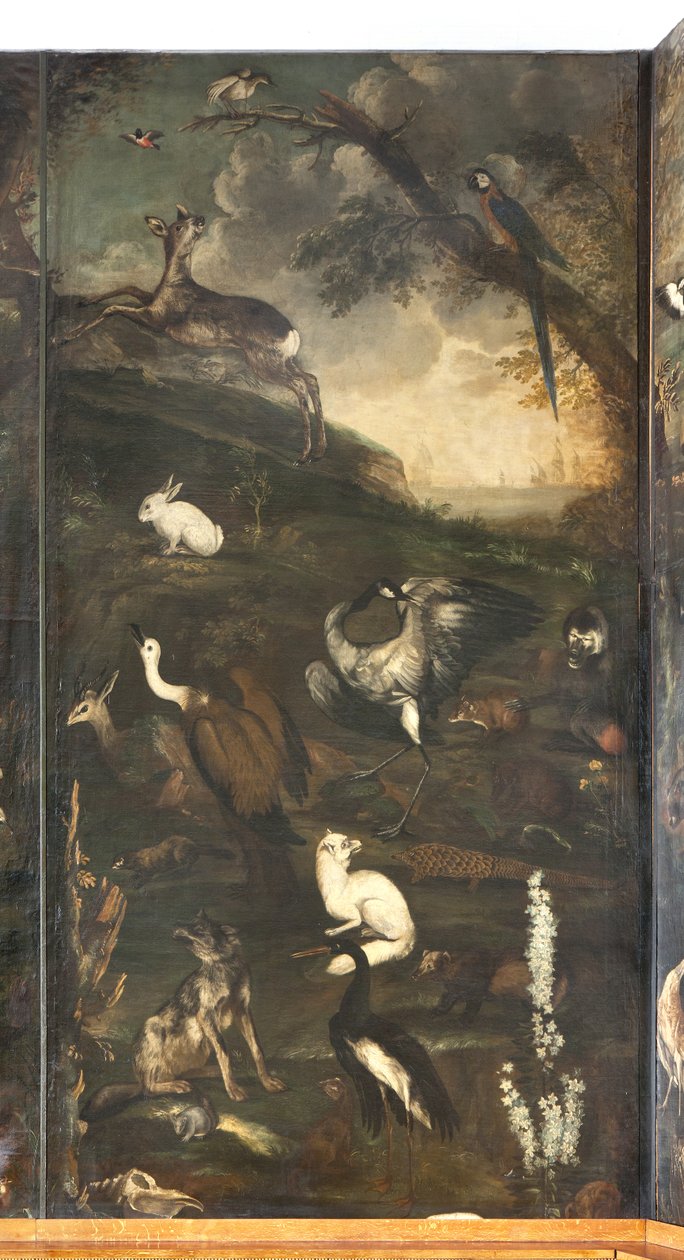Animali, Mito di Orfeo (dettaglio) da Italian School