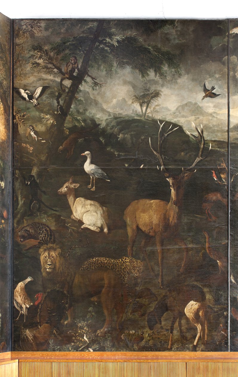 Animali, Mito di Orfeo (dettaglio) da Italian School