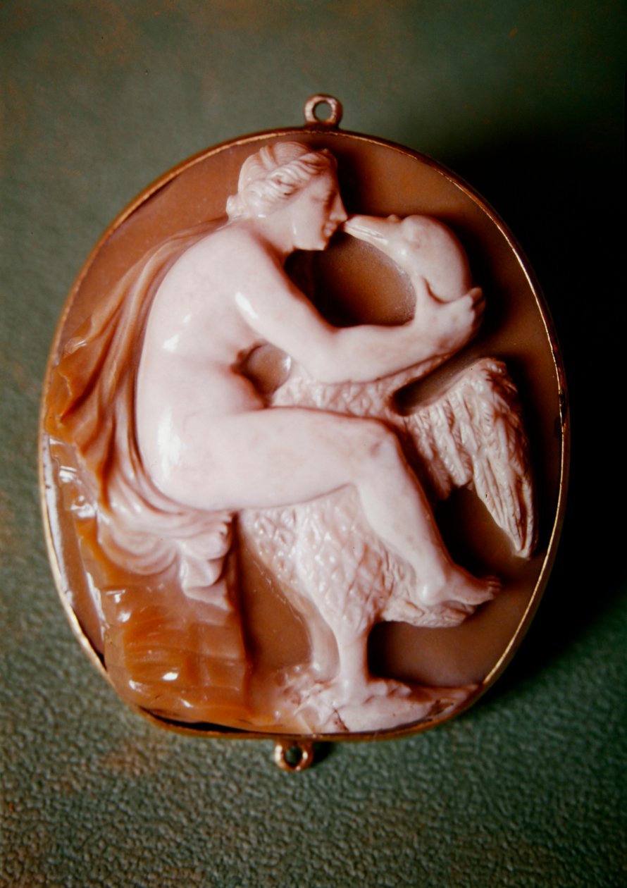 Cammeo di Leda e il Cigno da Italian School
