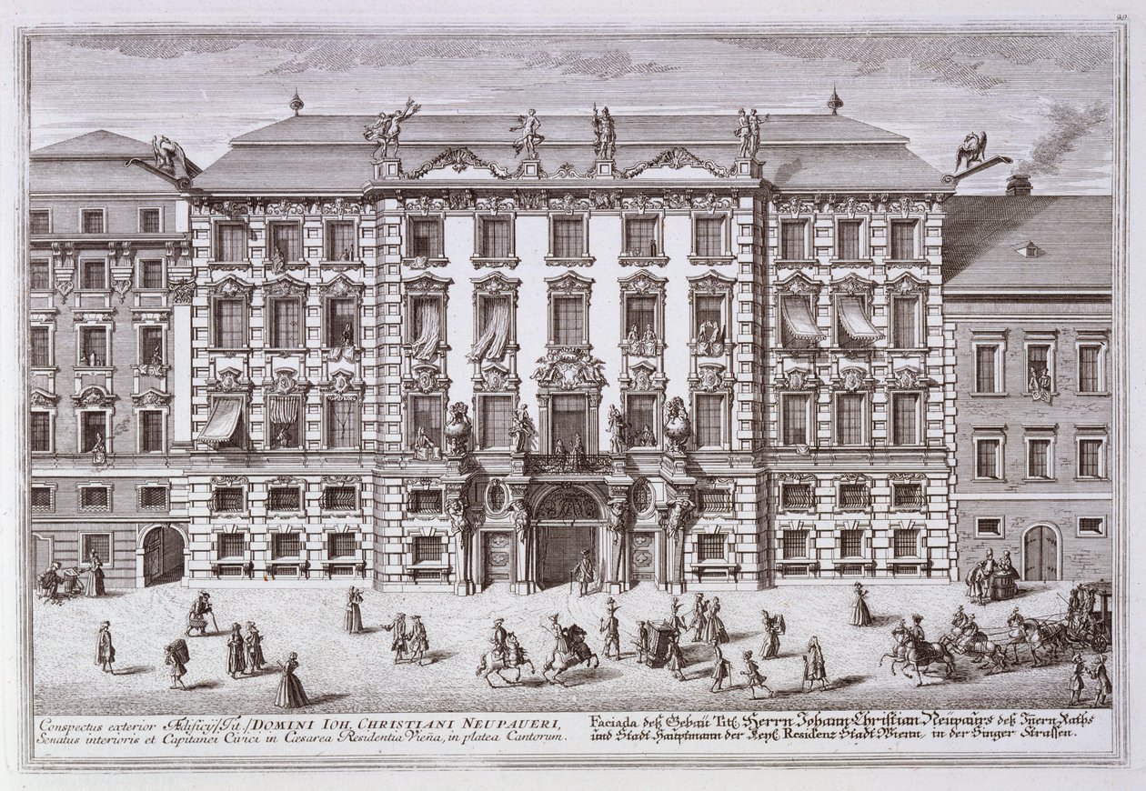 Capitanei Civici nella Residenza Cesarea, Vienna da Italian School