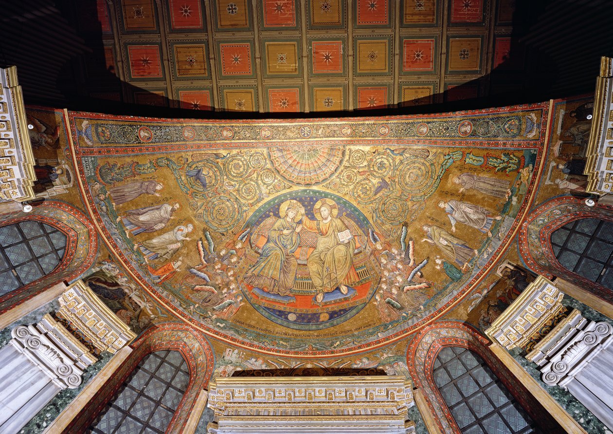 Cristo in trono da Italian School