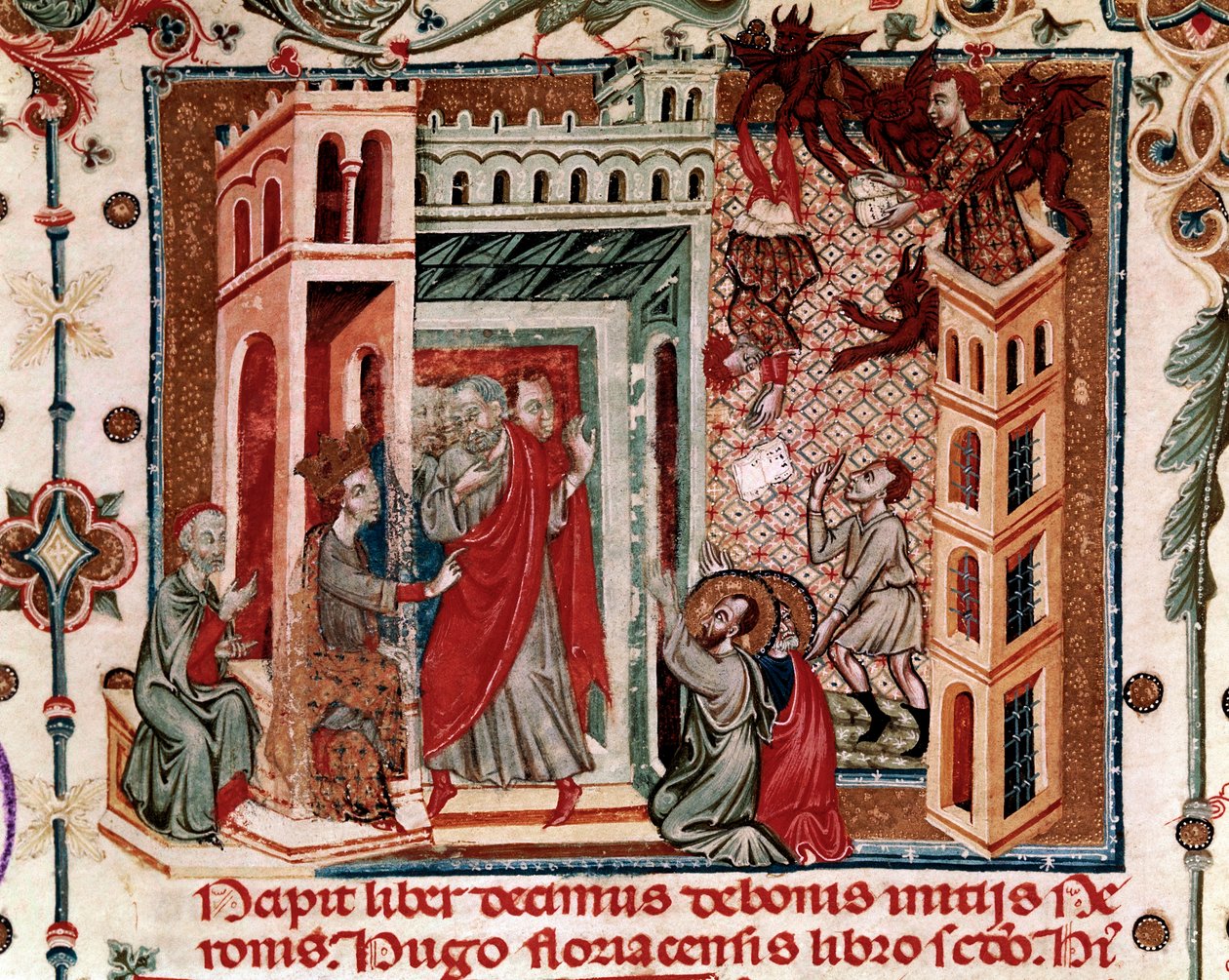 Codici Cavenses, Cod.25 f.181, Simon Mago, l