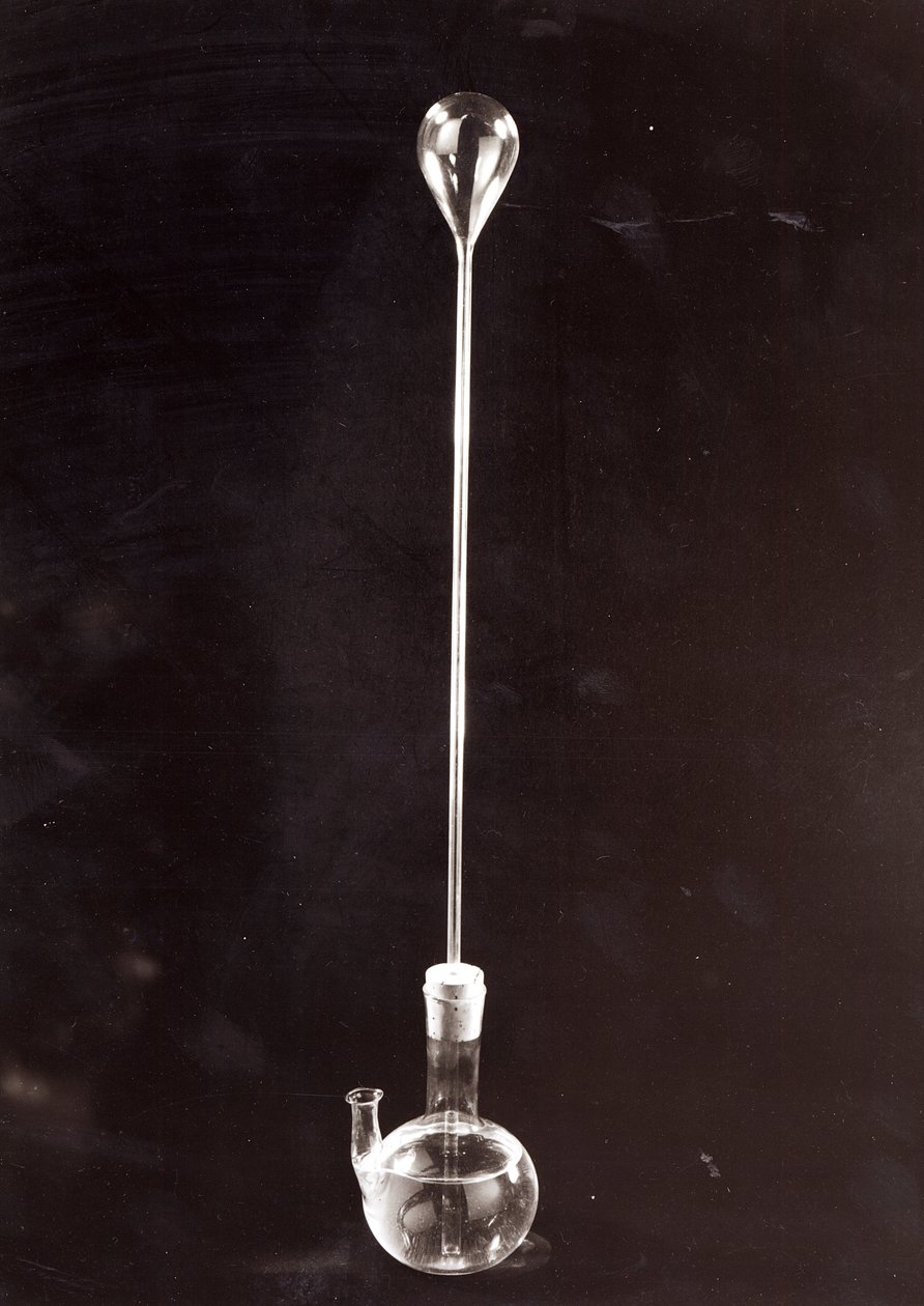 Copia di un termoscopio inventato da Galileo Galilei (1564-1642) da Italian School