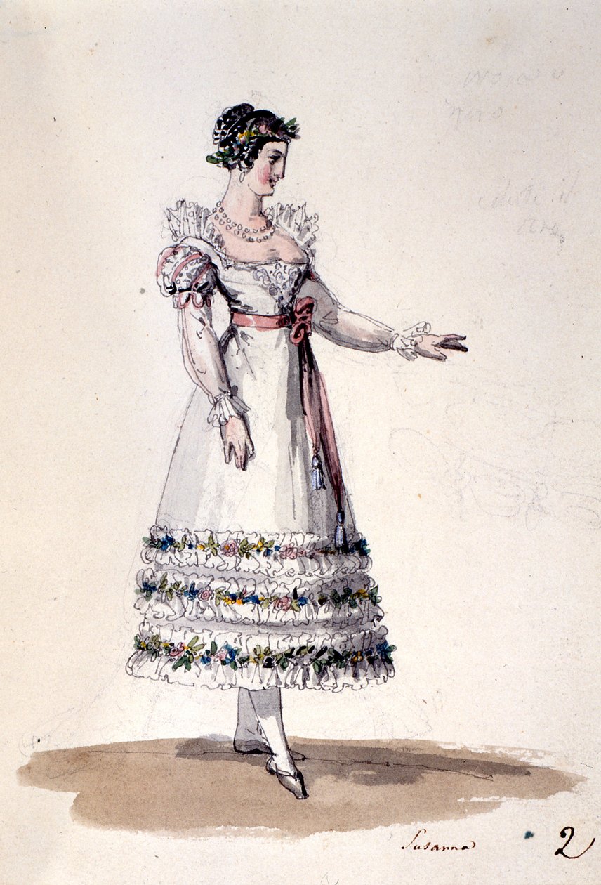 Costume per Susanna, da 