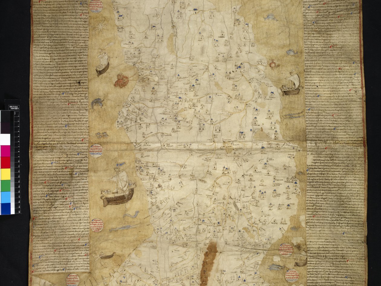 Cotton Roll XIII, 44 Italie provincie modernus situs da Italian School