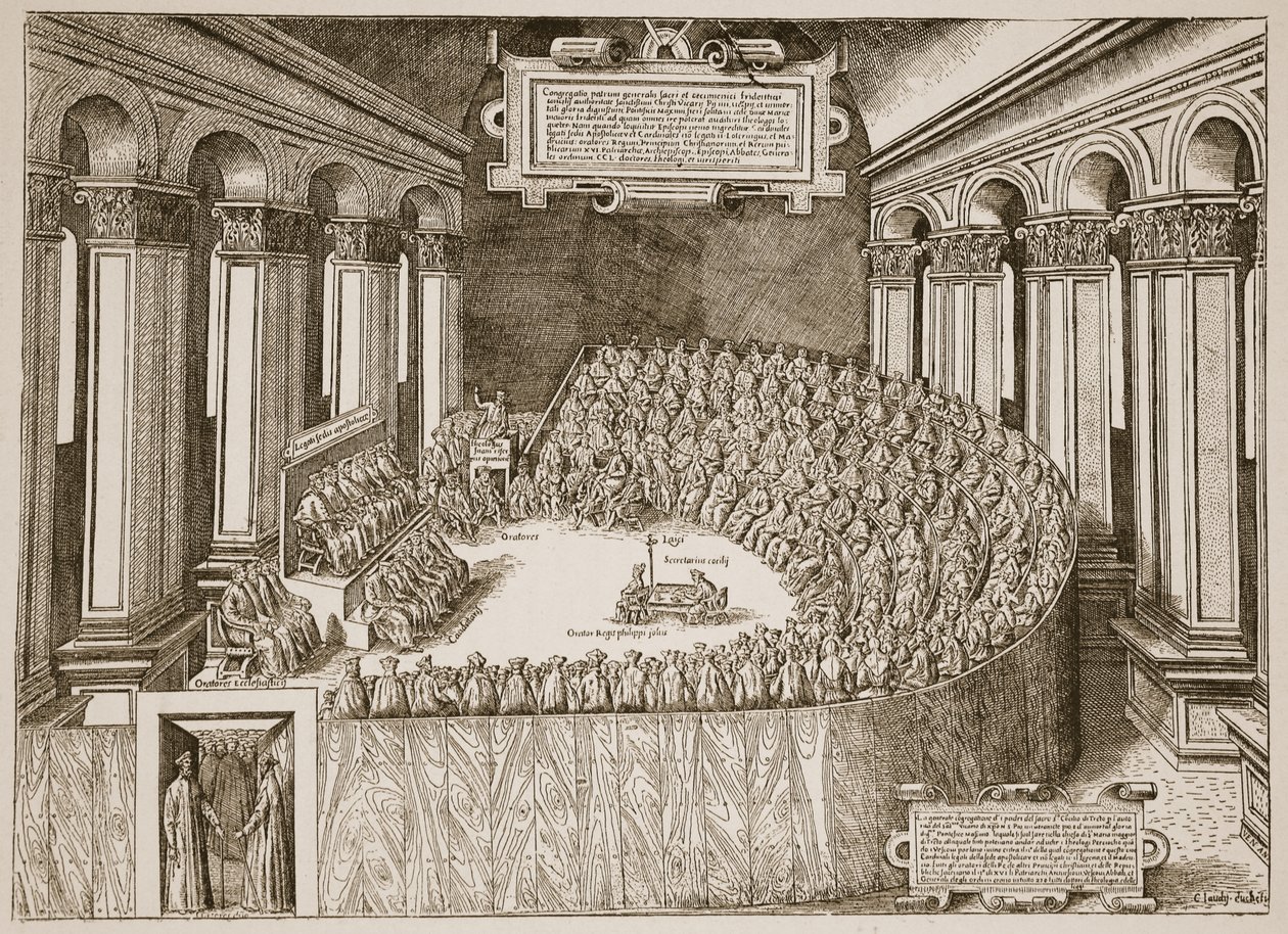 Concilio di Trento, 1563, da un