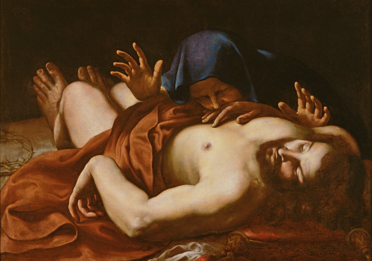 Cristo morto da Italian School