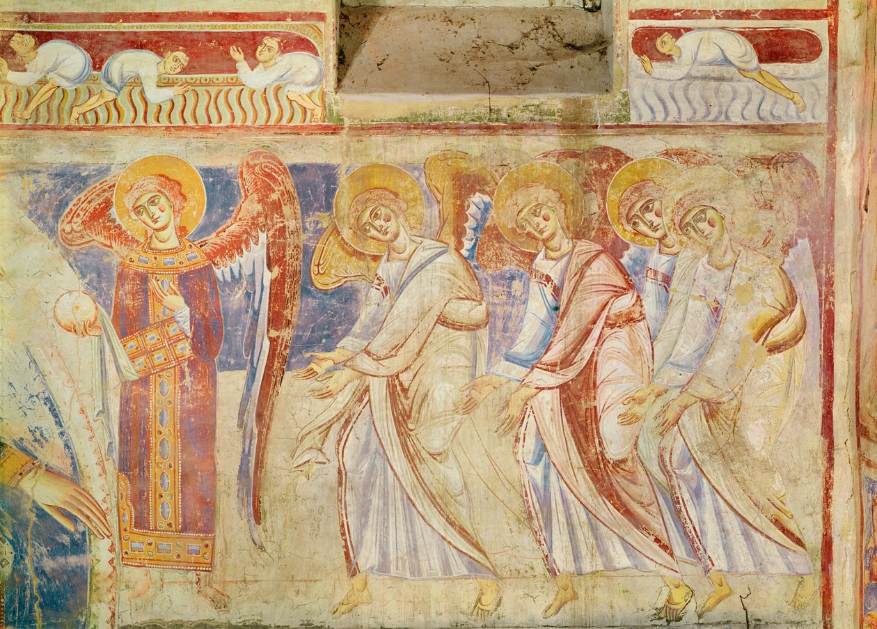 (dettaglio) del Giudizio Universale da Italian School
