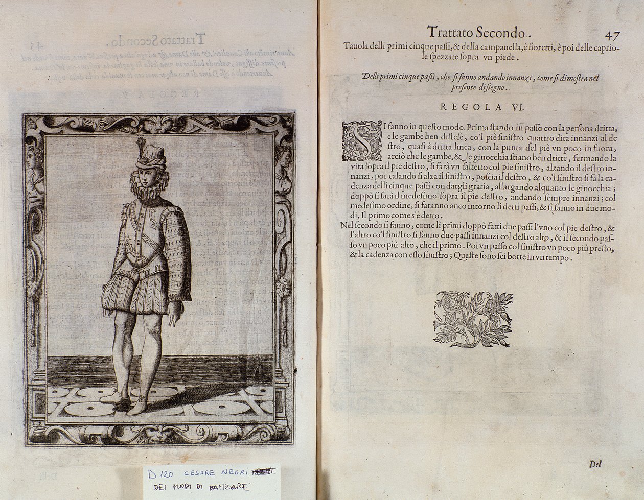 Doppia pagina di Le Grazie d