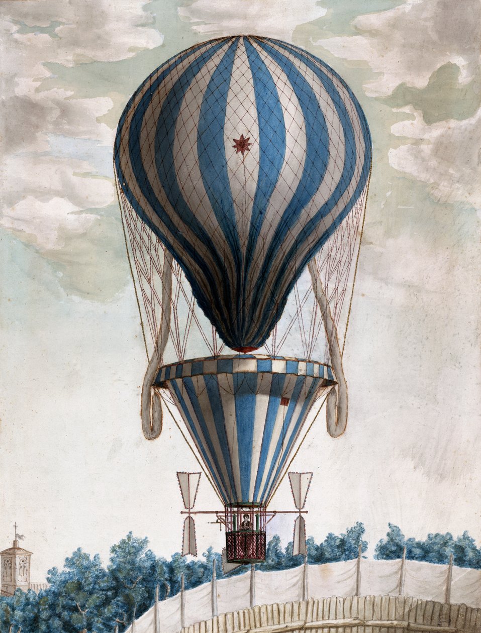 Primo pallone aerostatico in volo da Italian School