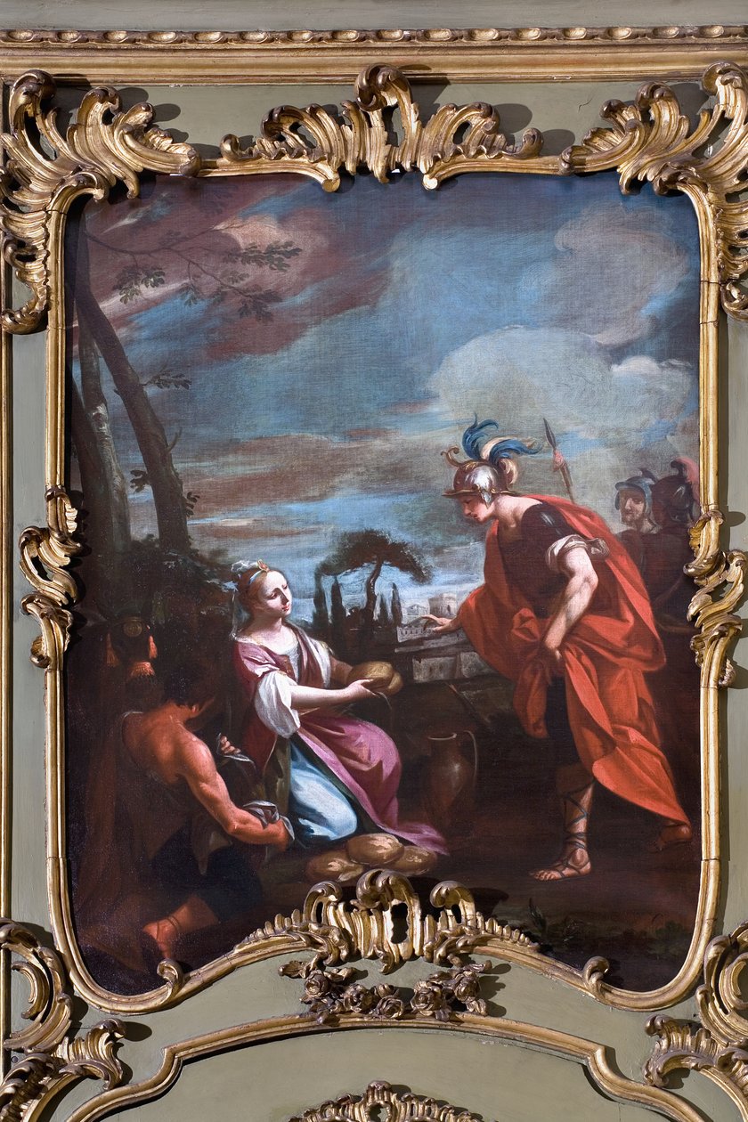 Elia il Profeta e la Vedova di Zarepta da Italian School