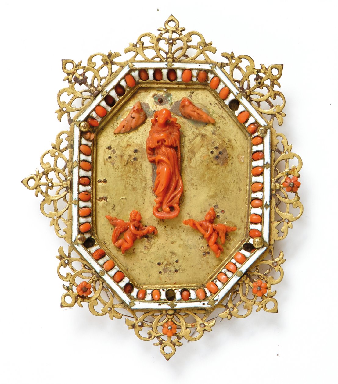 Cornice raffigurante la Vergine Immacolata, Trapani, metà XVII secolo da Italian School