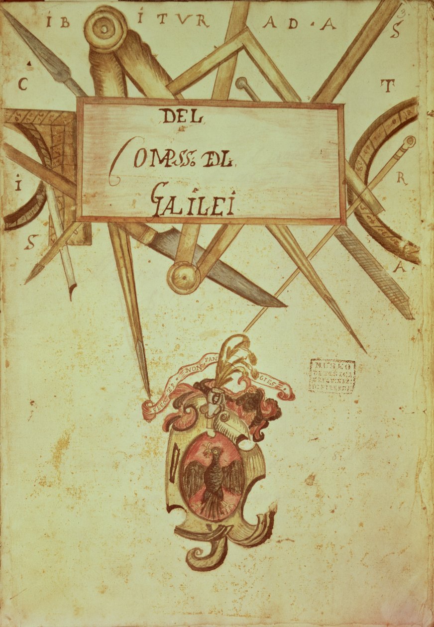 Frontespizio di un manoscritto de L