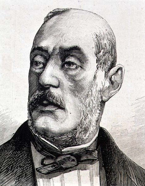 Giuseppe Ferrari (1811-1876) storico e filosofo politico italiano (incisione) da Italian School