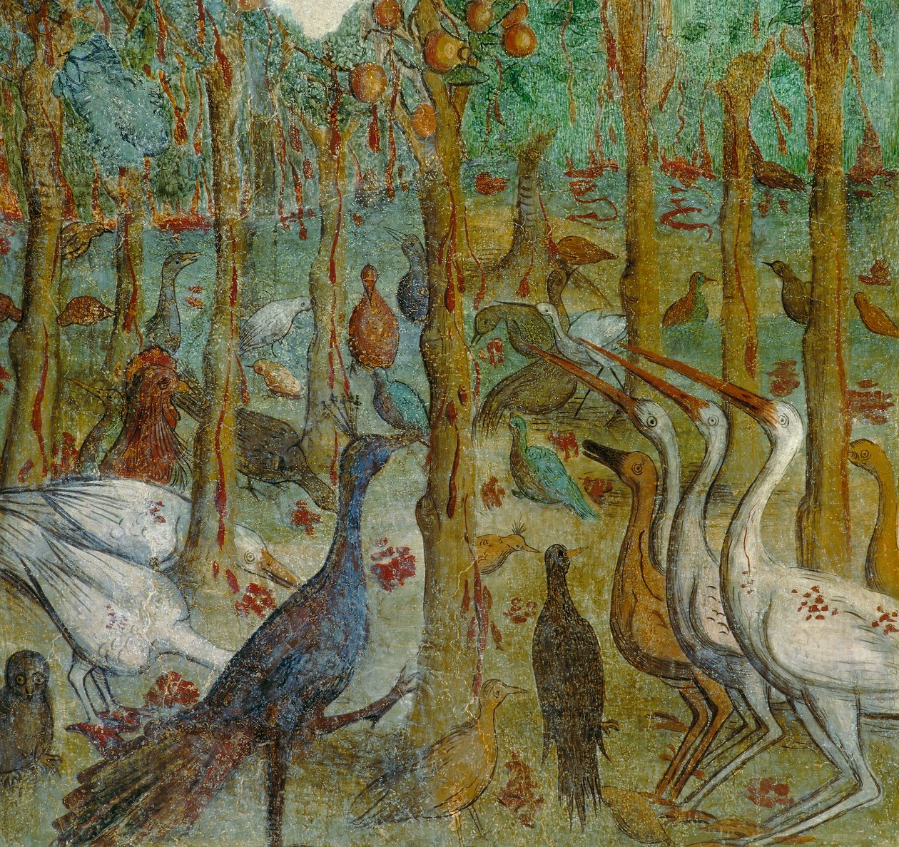 Gli alberi suderanno sangue, dettaglio dell