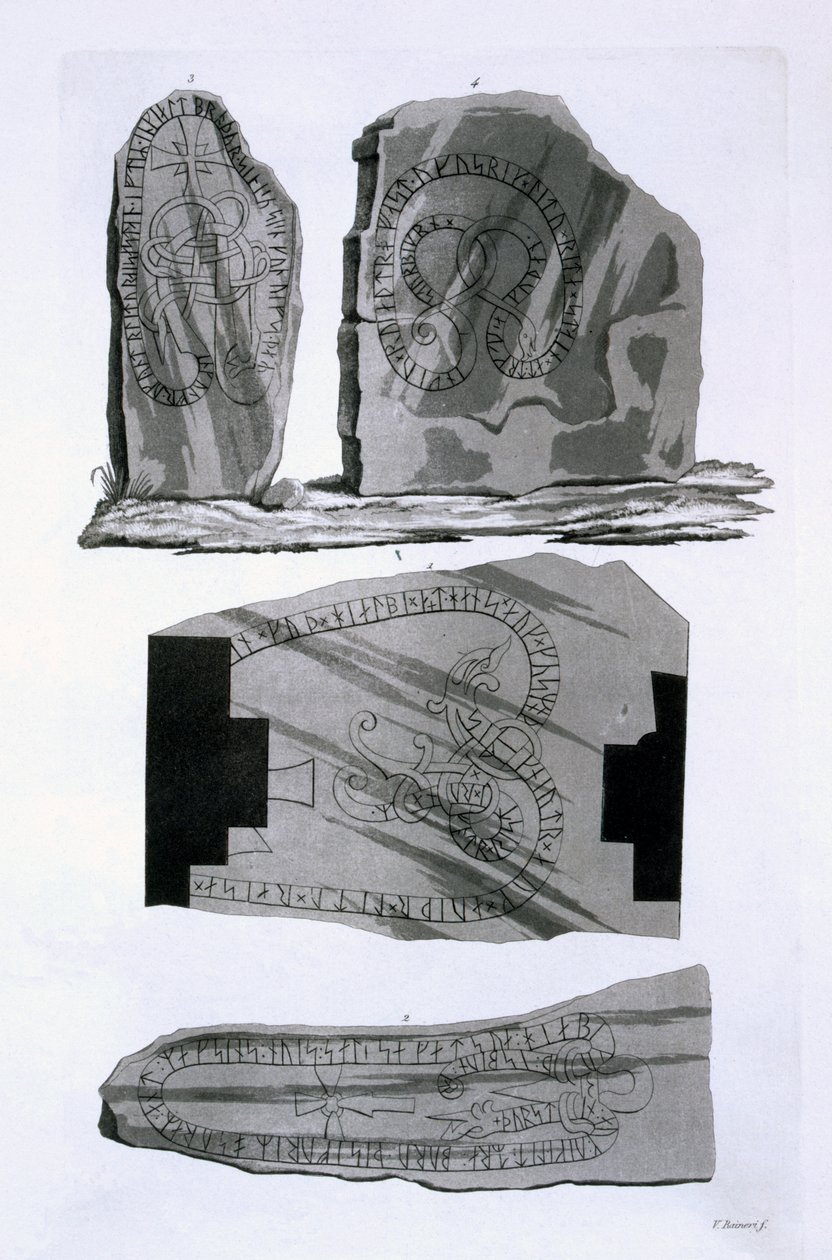 Bronzi di Gnistad, c.1820s-30s da Italian School