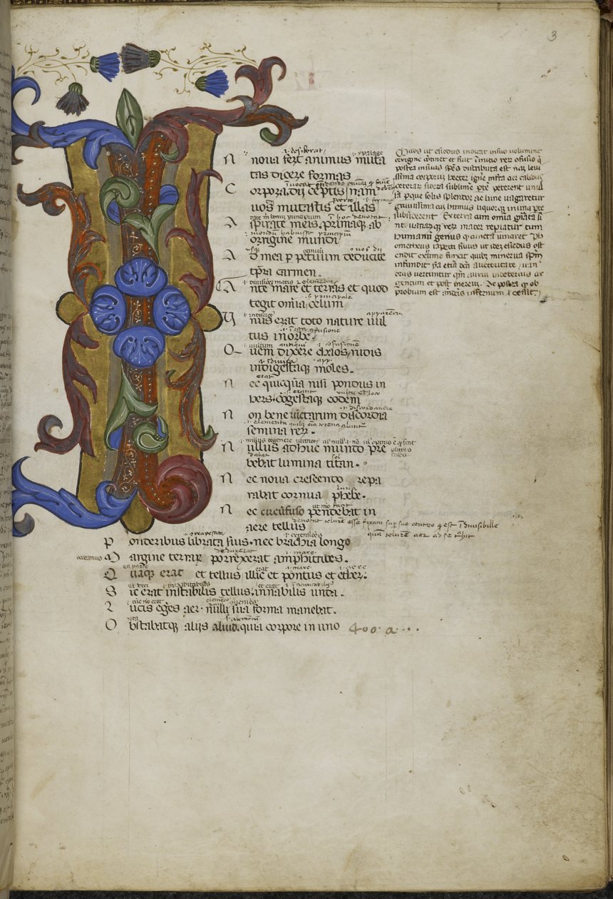 Iniziale decorata 