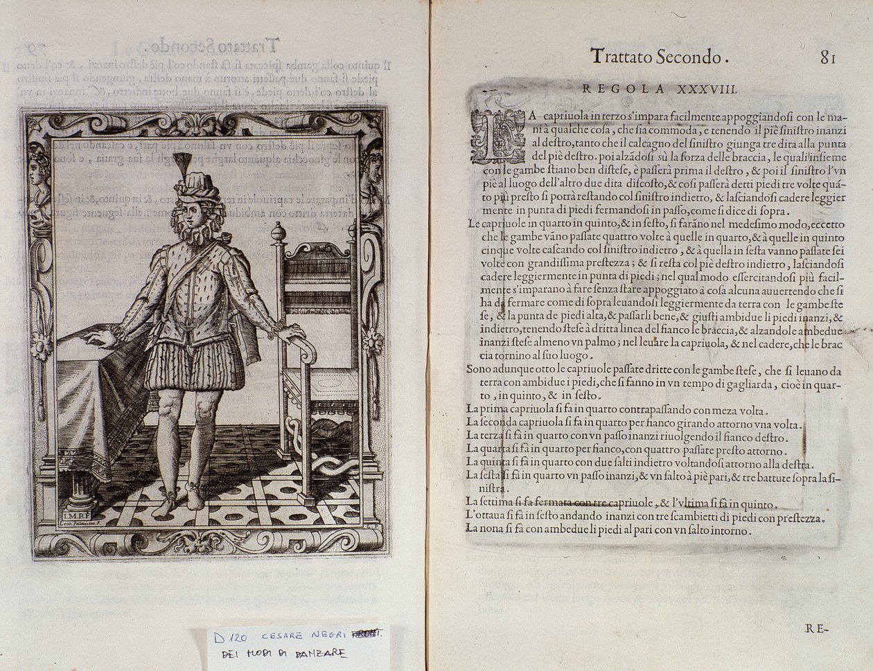 Come ballare la capriola Doppia pagina di Le Gratie d