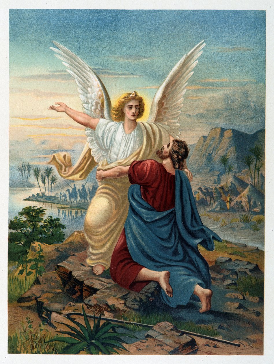 La lotta di Giacobbe con l