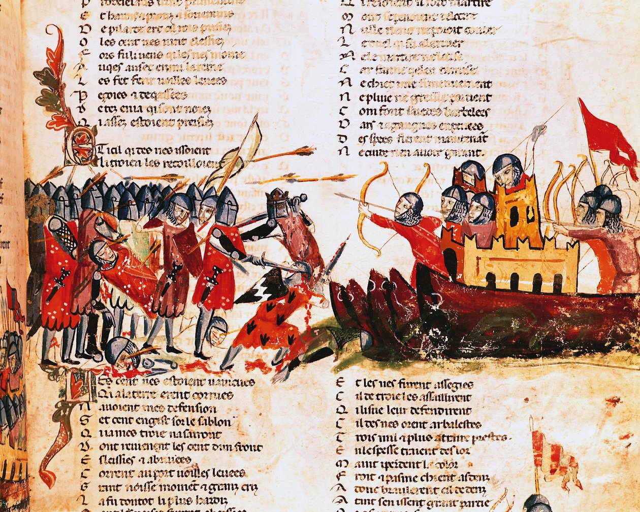 Cavalieri in combattimento da Italian School