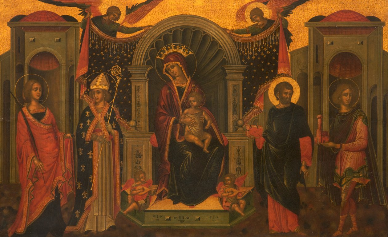 Madonna col Bambino e Santi, c.1600 da Italian School