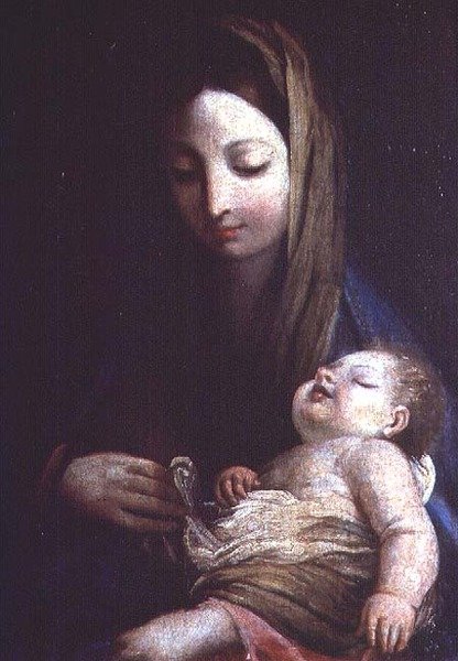 Madonna col bambino, Scuola Emiliana da Italian School