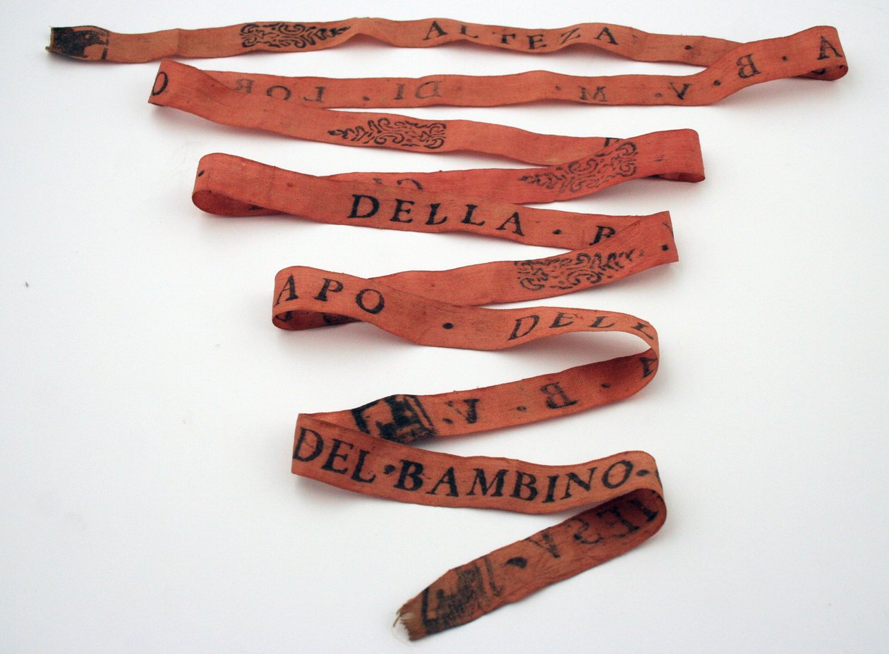 Nastro del pellegrino arancione da Italian School