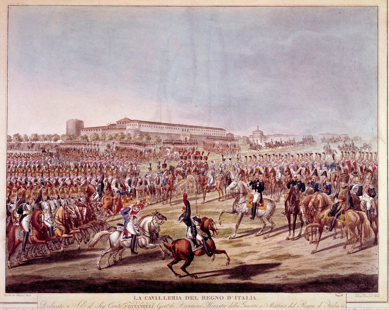 Parata della cavalleria italiana del Regno d