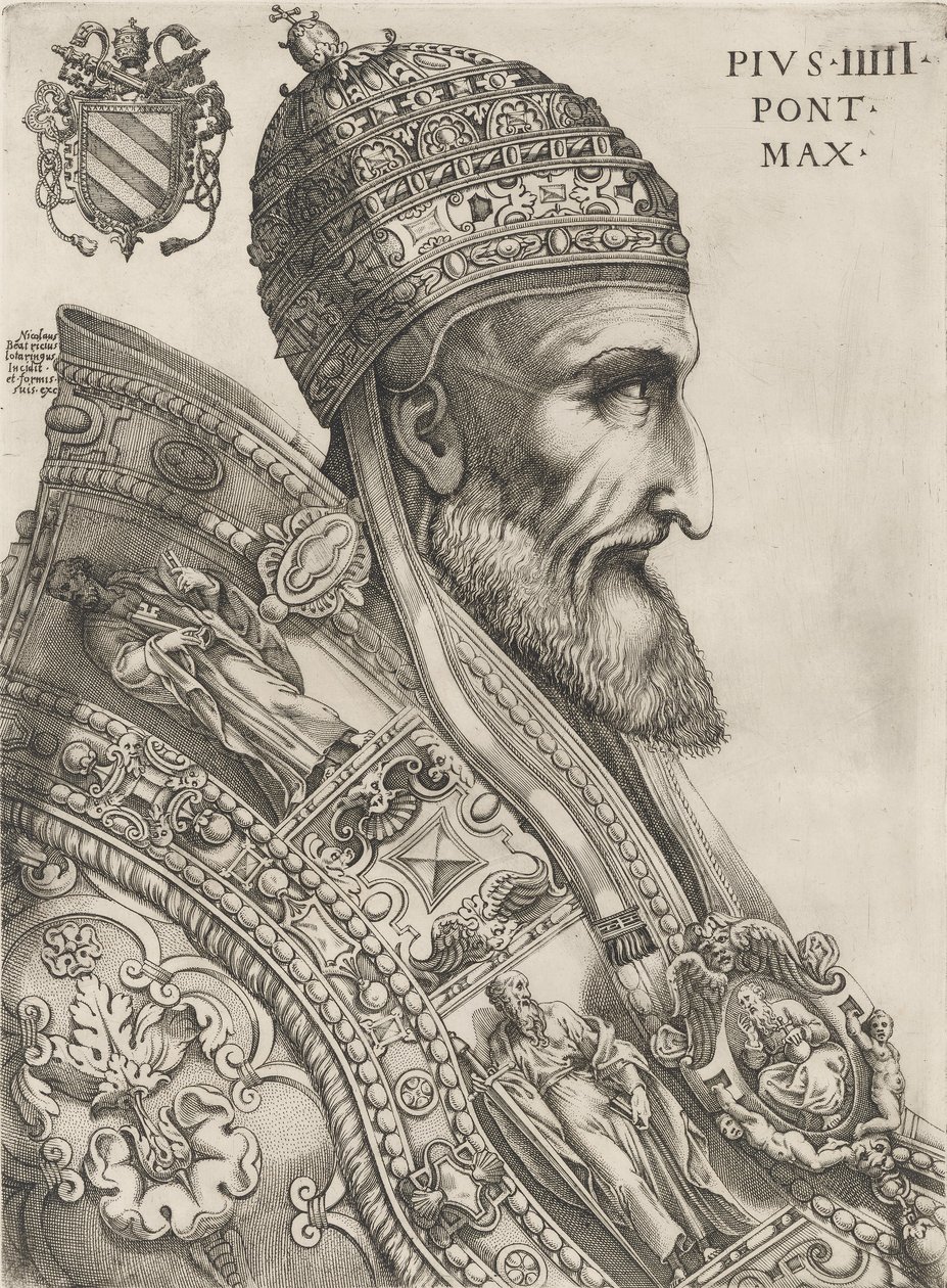 Pio V, c. 1566 da Italian School