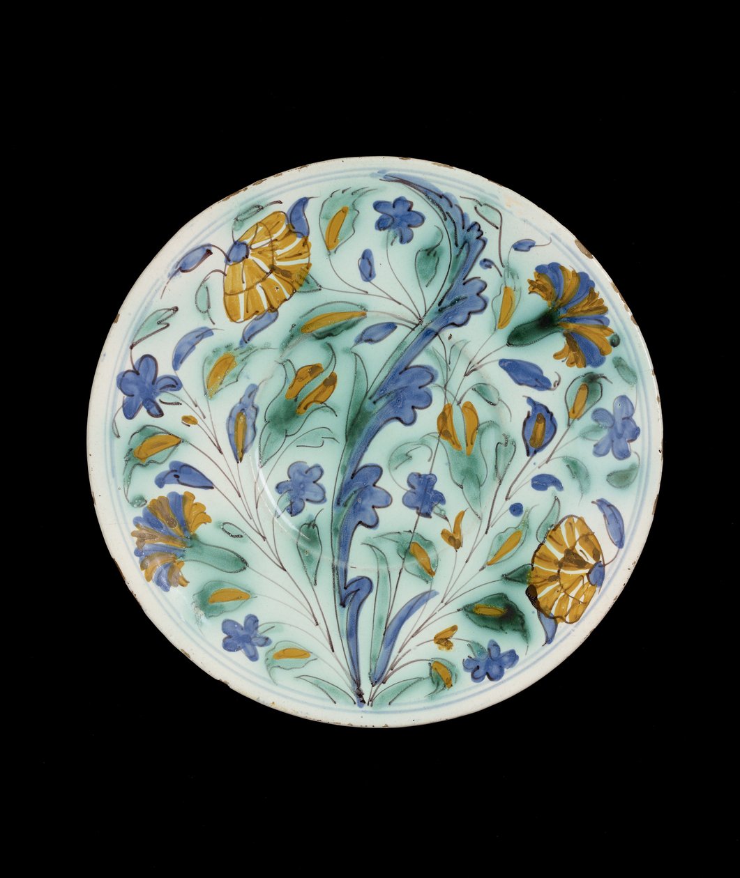 Piatto che imita la ceramica turca (Iznik) da Italian School