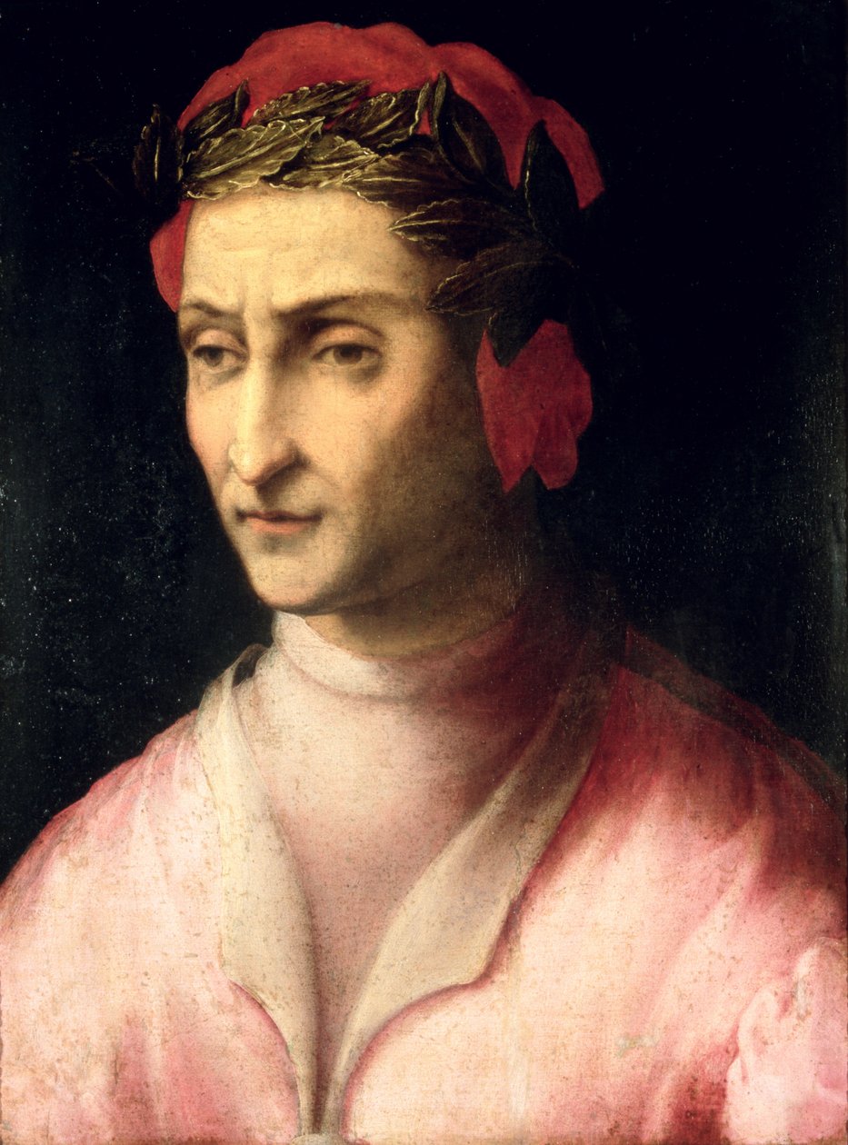 Ritratto di Dante Alighieri (1265-1321) da Italian School