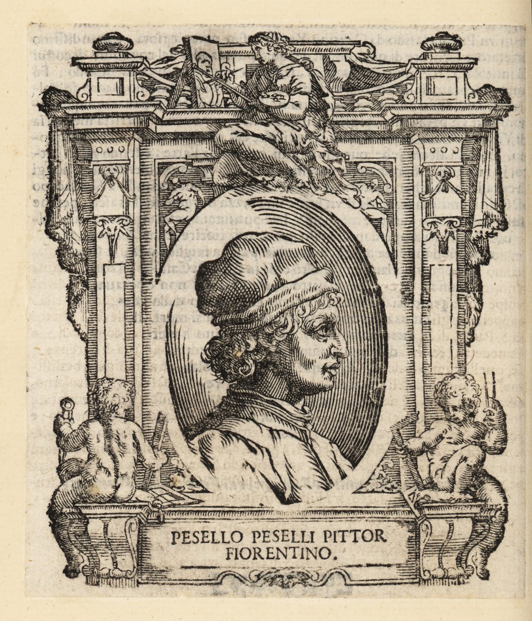 Ritratto di Francesco Pesellino, pittore italiano di Firenze da Italian School